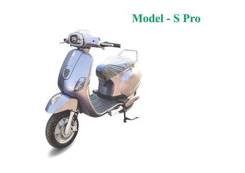 Electric Scooty - Lithium Battery, 2-Person Capacity, 8-Hour Battery Life | Durable, Long Battery Backup, Front Disc & Rear Drum Brakes