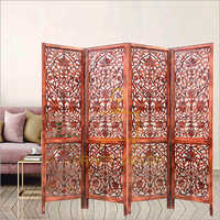 Office Sesame Shade Wooden Room Divider Partition Screen