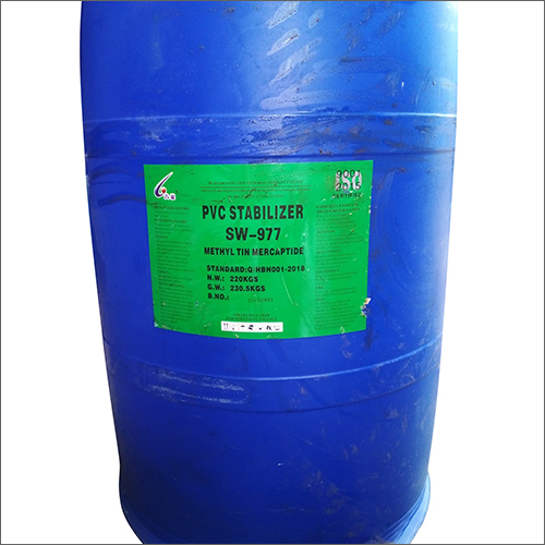 220Kg Sw-977 Pvc Stabilizer Methyl Tin Mercaptide Application: Industrial