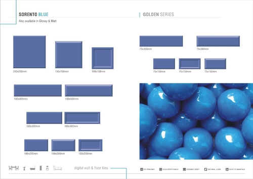  ब्लू डेकोरेटिव टाइल्स
