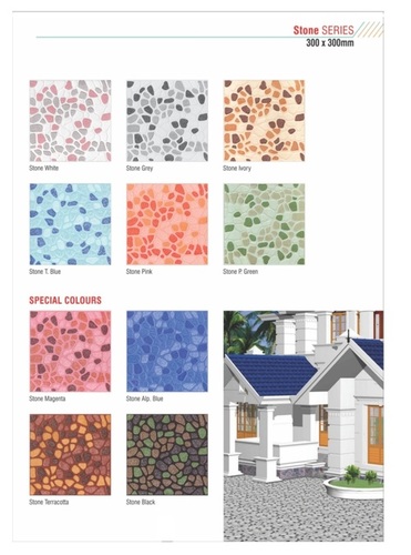 Color 300X300 Mm Stone Floor Tiles