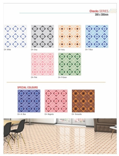 Checks Floor Tile