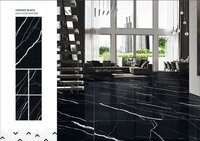 600x1200 mm High Gloss Fantasy Black Tiles