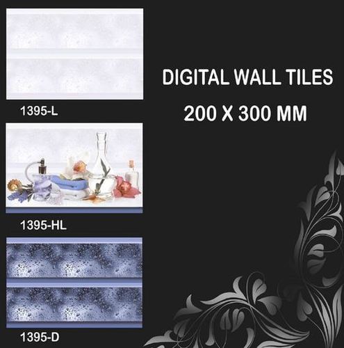 Any Color 200X300 Mm Digital Wall Tiles