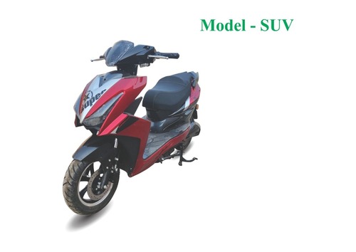 Electric Scooty - Lithium Battery, 8 Hours Life, 2-Person Capacity | Durable Design, Front Disc & Rear Drum Brake, Convenient Ride Sharing System