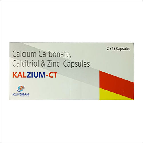 Calcium Carbonate Calcitriol and Zinc Capsules