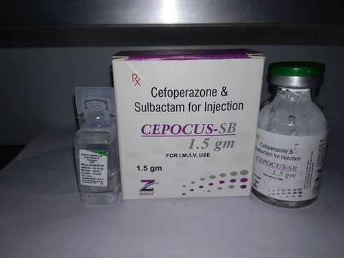 Liquid Cefoperazone 1000 Sulbactam Anhydrous 500Mg