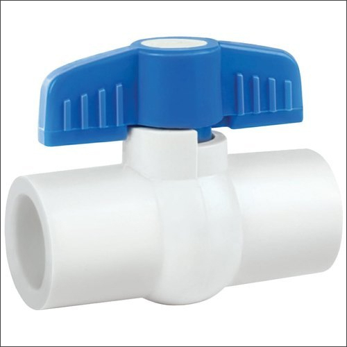 Upvc Ball Valve Long Handle M.S Plate