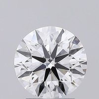 2.01 Carat VVS2 Clarity ROUND Lab Grown Diamond