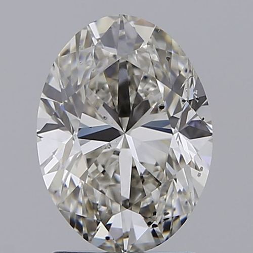 2.01 Carat SI2 Clarity OVAL Lab Grown Diamond