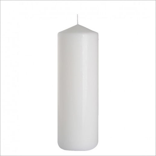 Church Candle 80X250 White Big