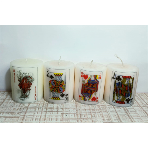 Playing Card Candle