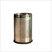 Stainless Steel Perforated Hamper Dustbin
