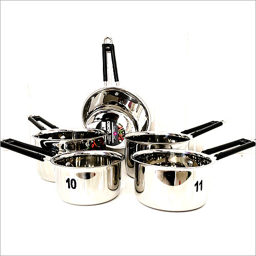 Stainless Steel Sauce Pan Size: Various Sizes Available