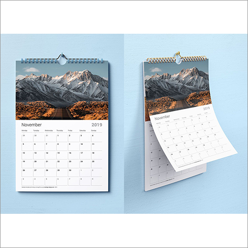 Wall Calendar Cover Material: Paper