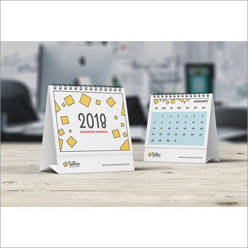 Desk Calendar Cover Material: Paper