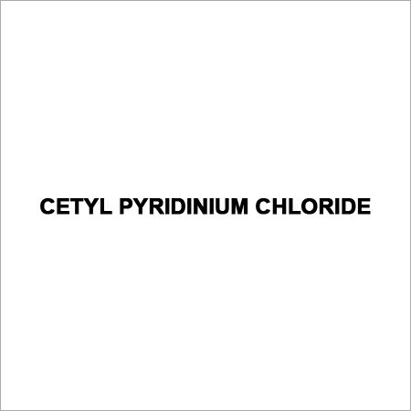 Cetyl Pyridinium Chloride Application: Industrial