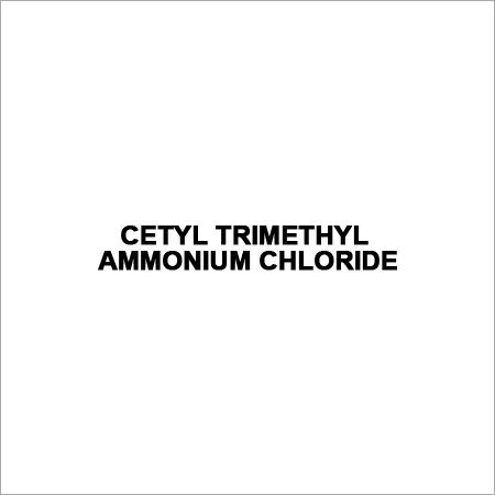 CETYL TRIMETHYL AMMONIUM CHLORIDE