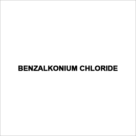 BENZALKONIUM CHLORIDE