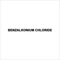 Benzalkonium Chloride - Application: Pharmaceutical Industry