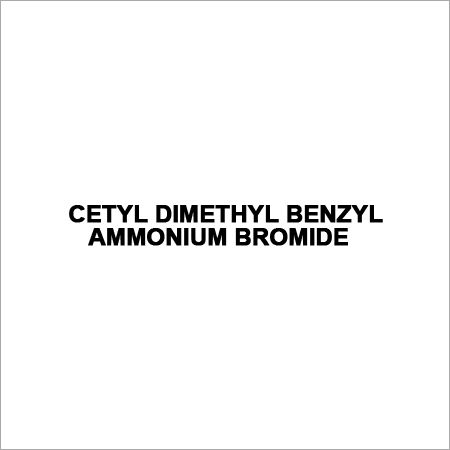 CETYL DIMETHYL BENZYL AMMONIUM BROMIDE