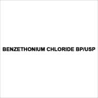 Benzethonium Chloride Bp/usp - Application: Pharmaceutical Industry