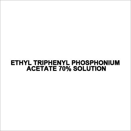 Ethyl Triphenyl Phosphonium Acetate 70% Solution