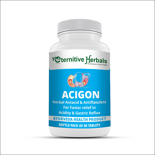 Herbal Antacid Acigon Tablets By ETERNITIVE HERBALS PVT.LTD