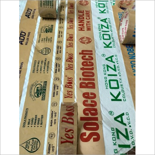 Securement BOPP Printed Tape