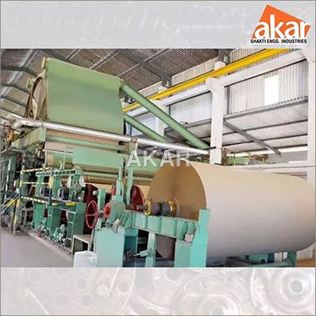 Industrial Pulp And Paper Machine - Operating Type: Automatic