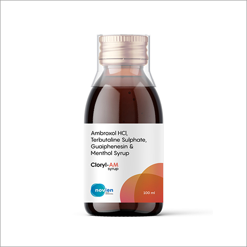 Ambroxol HCL Terbutaline Sulphate Guaiphenesin And Menthol Syrup