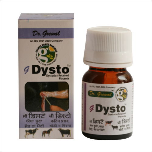 Liquid G Dysto Dystocia And Retained Placenta