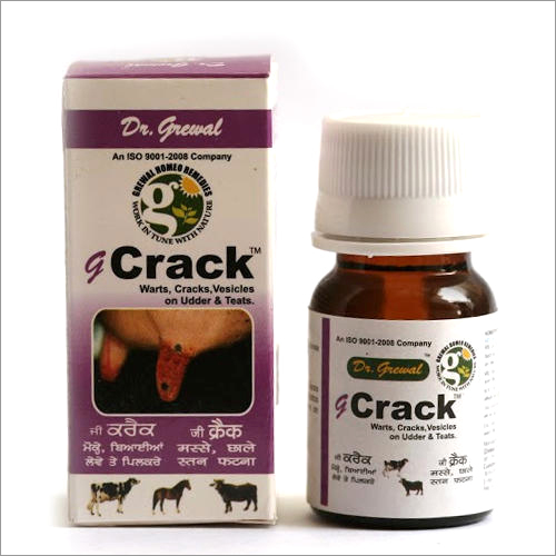 G Crack Cracks On Teats Warts