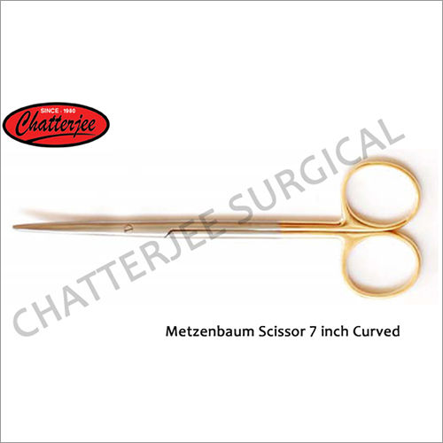 Manual Metzenbaum Scissor Tc Edge  Curved