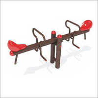 Plastic 6x2 Inch Deluxe Single See-saw