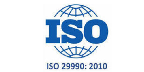 ISO 29990:2010 Certification