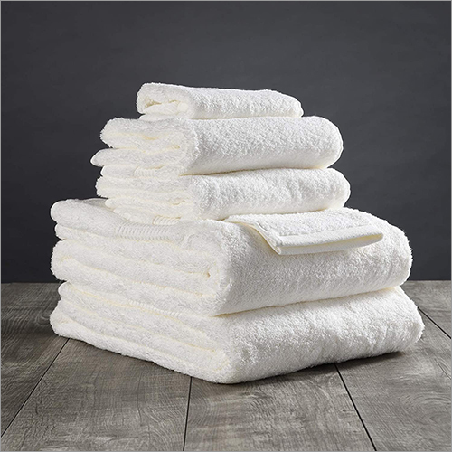 White Plain Towel Set
