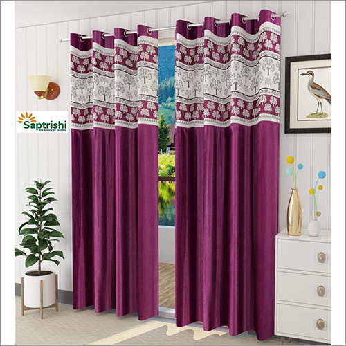 Pink Patchwork Curtains