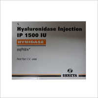 Hyaluronidase Injection Ip 1500 Iu