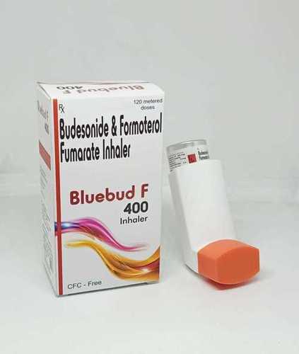 Bluebud-f 400 Inhaler Ingredients: Budesonide I.p 400mcg+ Formoterol Fumarate Dihydrate I.p 6 Mcg