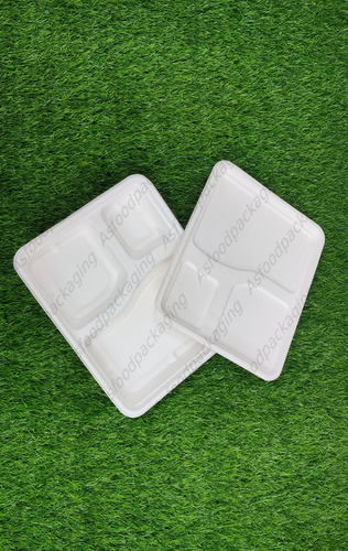 Biodegradable 3CP With Lid Tray