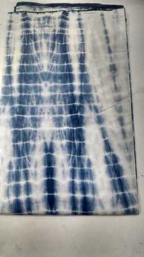 Hand Block Printed Cotton Tie Dye Fabric