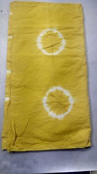 Hand Block Printed Cotton Tie Dye Fabric
