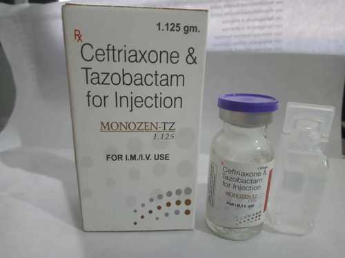 Ceftriaxone 1000 Mg Tazobactum 125 Mg