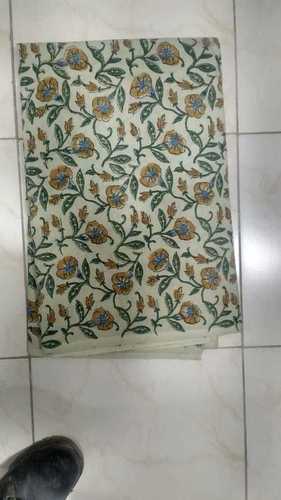 Hand Block Jal Printed Cotton Fabric