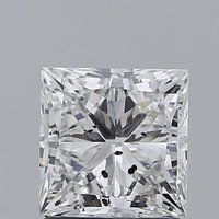 1.50 Carat SI2 Clarity PRINCESS Lab Grown Diamond