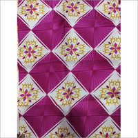 Taiwan Purple Printed Tent Fabric - Application: Mandap