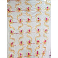 White Mandap Embroidery Fabric - Application: Wedding Tent