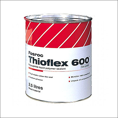 2.5L Thioflex 600 Polysulphide Liquid Polymer Sealant Application: Building Construction