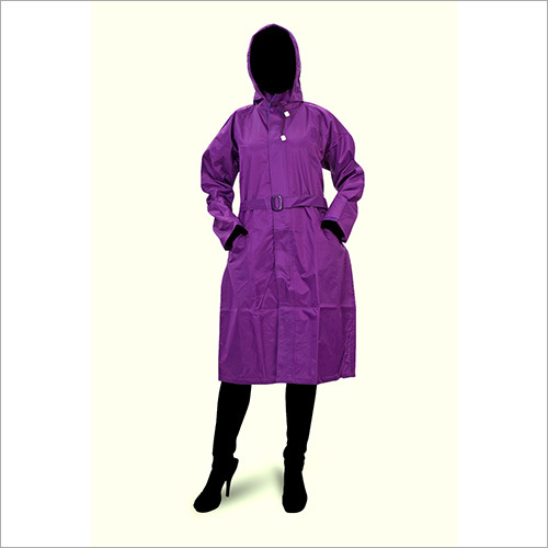 Ladies Nylon Long Raincoat Gender: Women